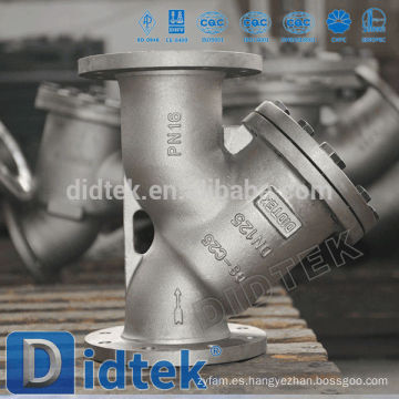 Filtro de presión de acero fundido DIN de alta calidad Didtek